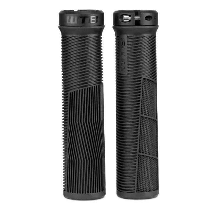 shock-absorbing chunky bike grips-WTB Wavelength MTB Grip - Black