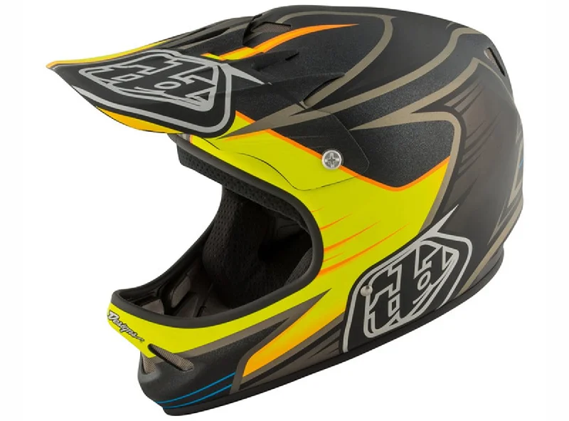 Bicycle helmet style pick-Troy Lee Designs D2 Pulse Full Face Helmet - Black