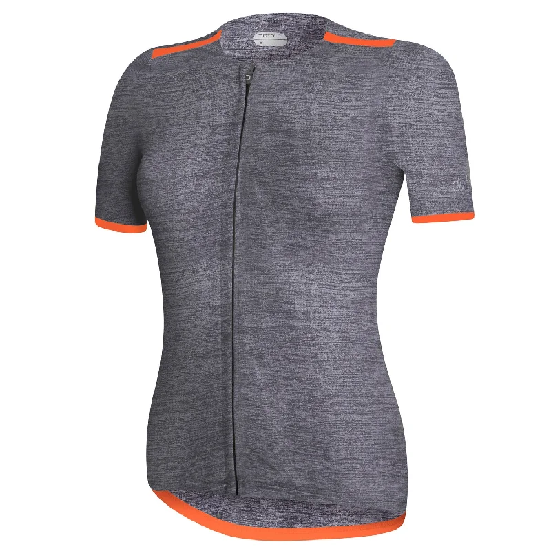 cycling clothing for low upkeep-Maglia donna Dotout Elite - Grigio