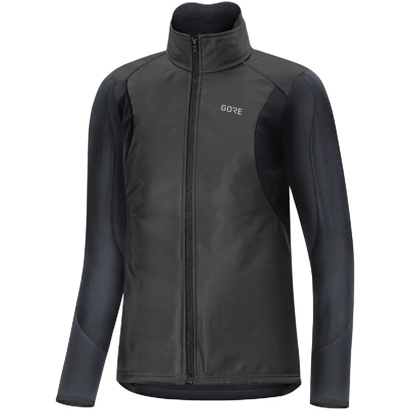 cycling clothing with broad coverage-Giacca donna Gore C5 Gore-Tex Infinium Soft Lined Thermo - Nero