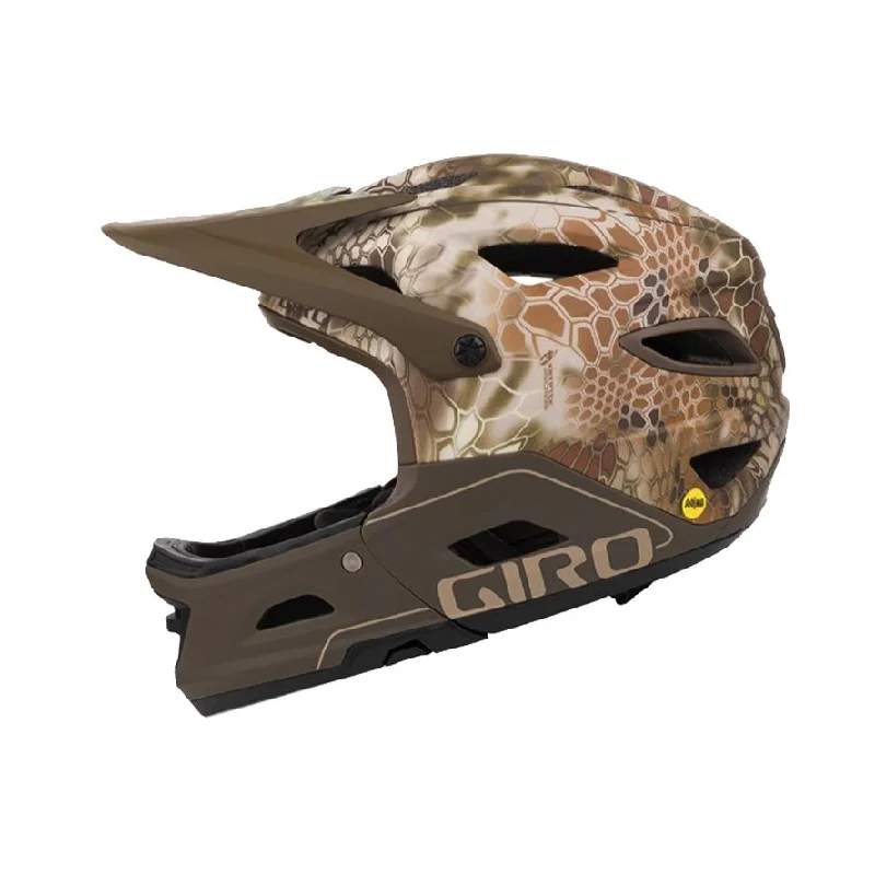 Bicycle helmet joy pick-Giro Switchblade MIPS Full Face Helmet - Matt Kryptek