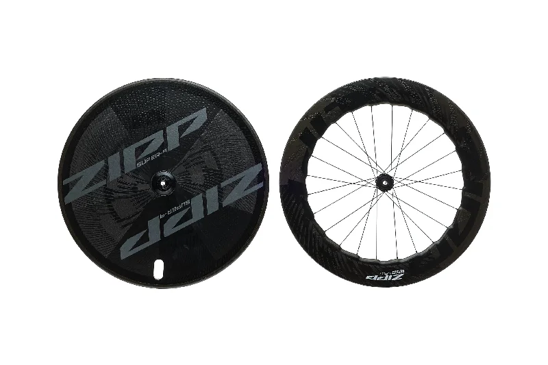 Zipp 858 NSW / Super-9 Carbon Tubeless 700c Wheelset