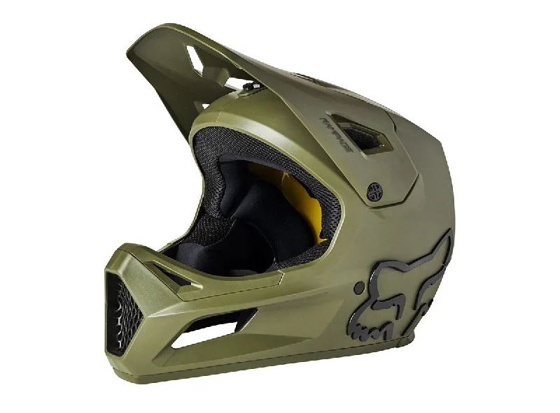 Bicycle helmet worldwide use-Fox Racing Rampage Full Face Helmet - Olive Green - 2021