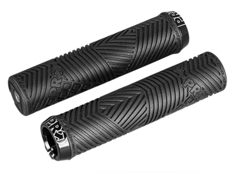 anti-slip adventure bicycle grips-Pro Dual Lock Sport Grips - Black