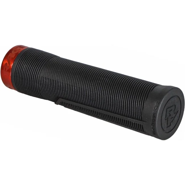 waterproof pro-grade bike grips-Race Face Chester Lock-On Grips - 31mm - Orange