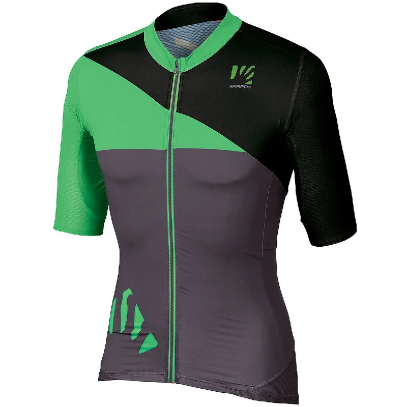 cycling clothing with plain style-Maglia Karpos Verve - Grigio verde