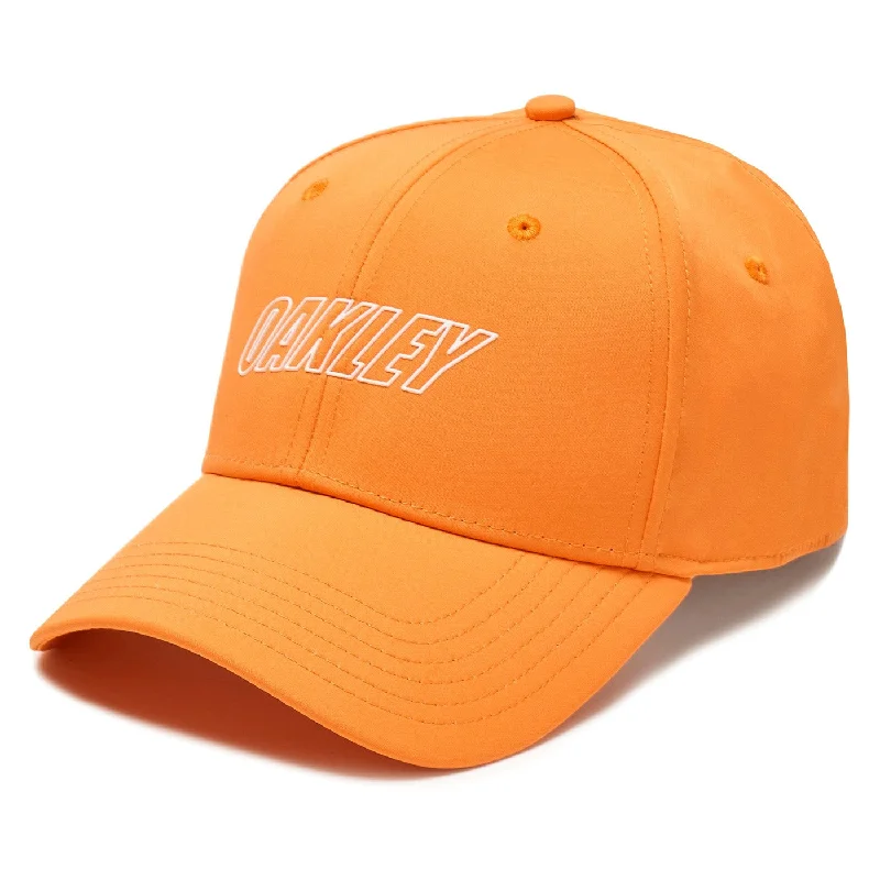 cycling clothing for mega biking-Cappellino Oakley 6 Panel - Arancio