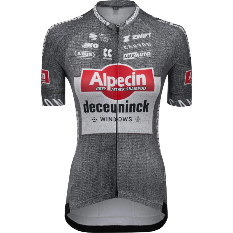 cycling clothing for overland trips-Maglia donna Kalas Alpecin Deceuninck 2024 - TDF