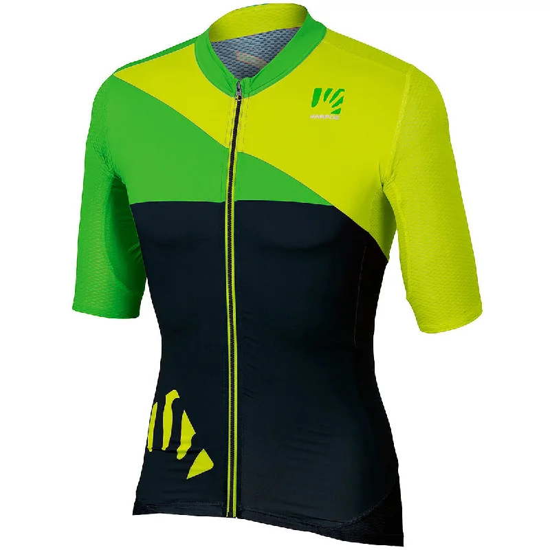 cycling clothing for dual bikes-Maglia Karpos Verve - Giallo nero