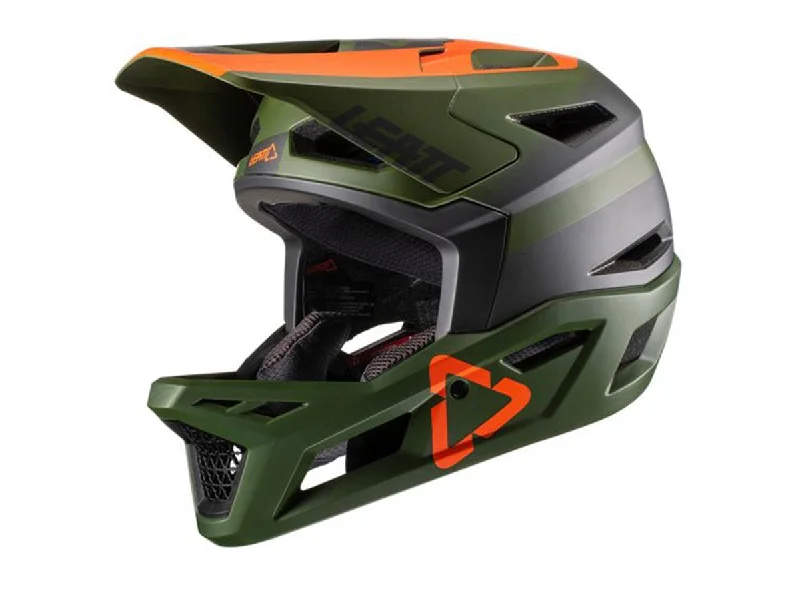 Bicycle helmet sidekick-Leatt DBX 4.0 V20.1 Full Face Helmet - Forest