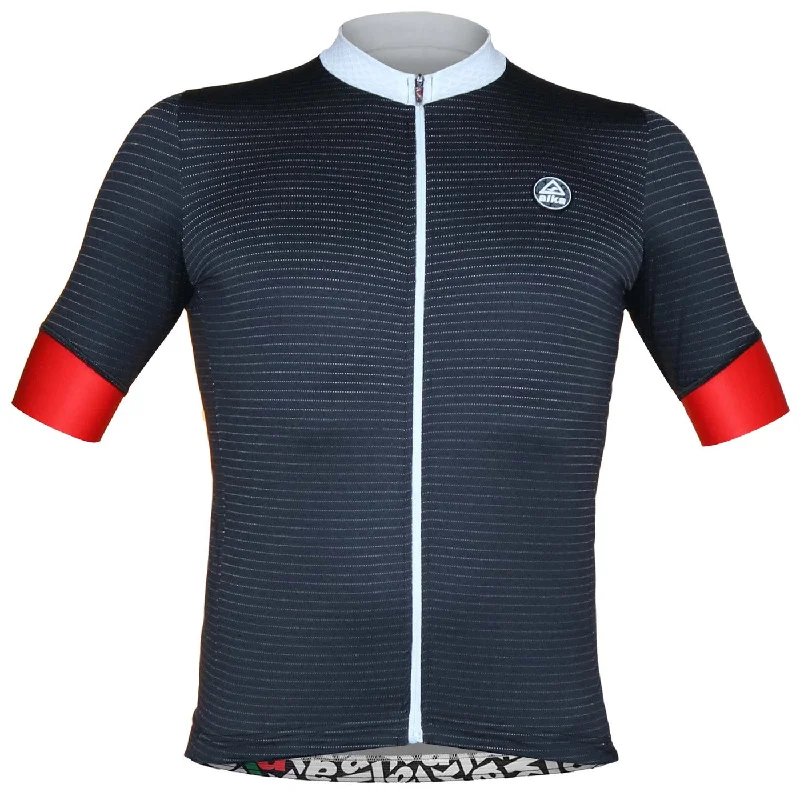 cycling clothing with sun shield-Maglia Alka Advanced - Nero