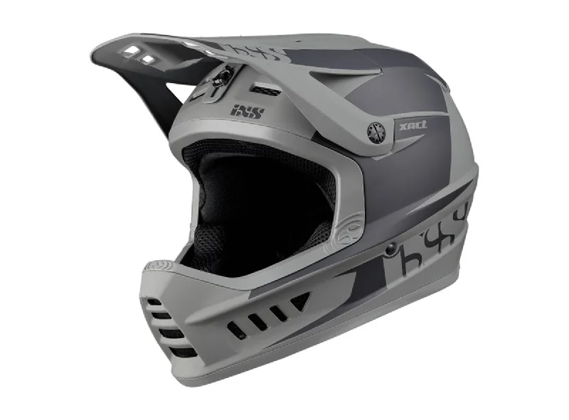 Bicycle helmet entry level-iXS Xact Evo Full Face Helmet - Black-Graphite