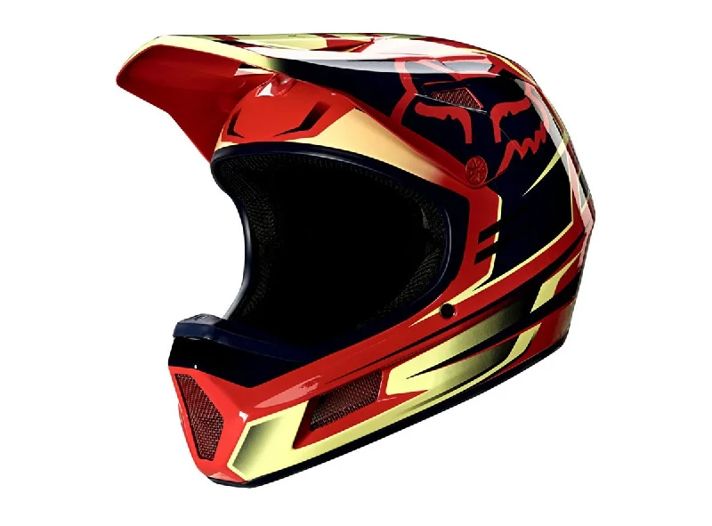 Bicycle helmet keen pick-Fox Racing Reno Rampage Comp Full Face Helmet - Bright Red