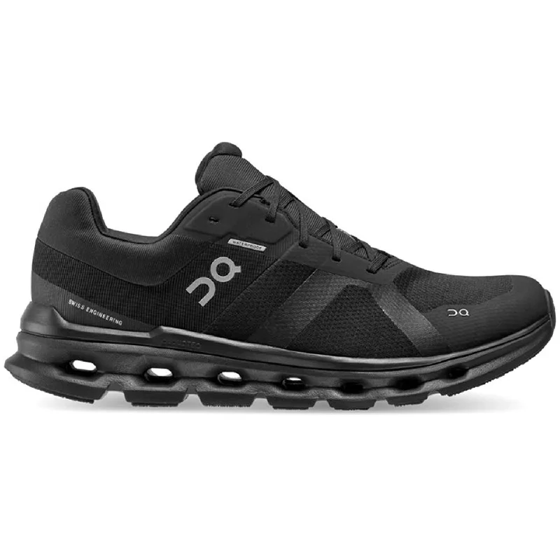 cycling clothing for race highs-Scarpe On Cloudrunner Waterproof - Nero