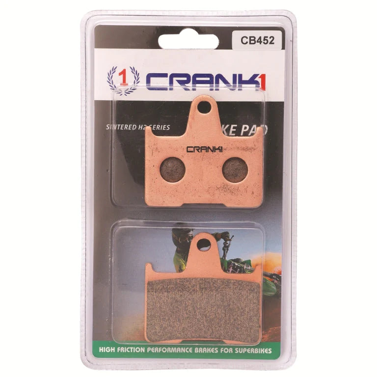 Bicycle bike builder-Crank1 Sintered Brake Pads for Harley Super Low (2014-2020)