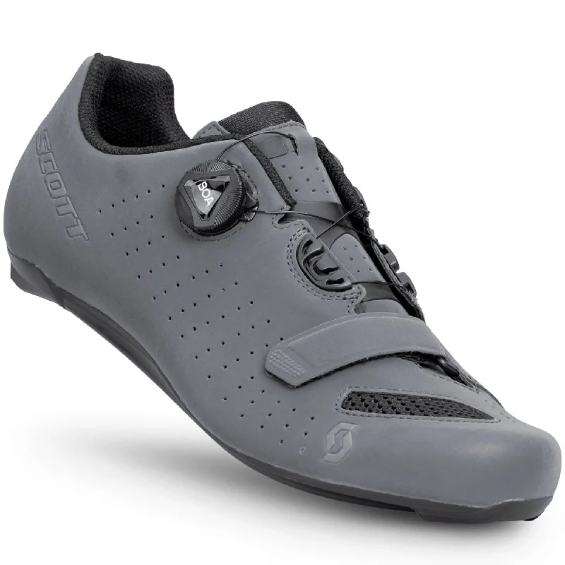 cycling clothing for frosty starts-Scarpe Scott Road Comp Boa - Reflective