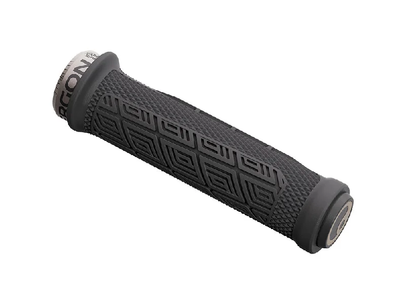 neon wear-resistant bike grips-Ergon GDH Team Grips - Black