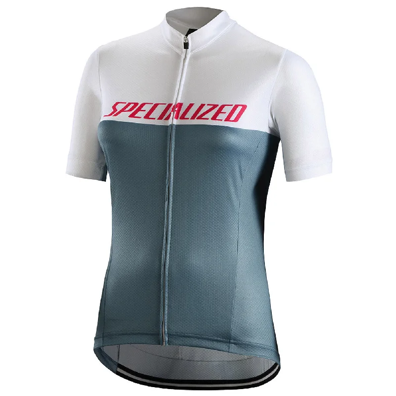 cycling clothing with rich tones-Maglia donna Specialized RBX Comp Logo Team - Grigio bianco