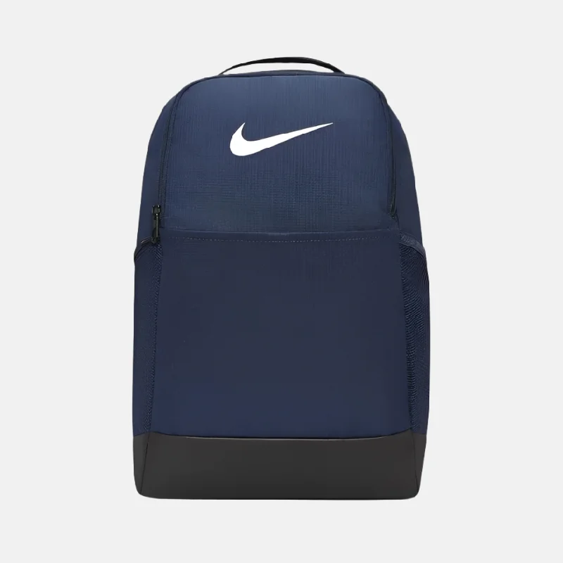 Expandable cycling backpack-Nike Brasilia 9.5 Training Backpack Medium 24L -Midnight Navy/Black/White