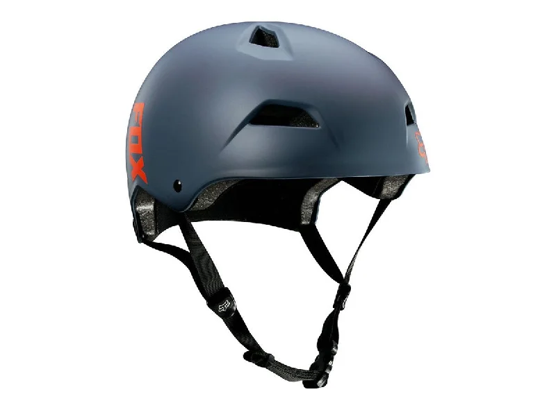 Bicycle helmet savvy choice-Fox Racing Flight Sport Dirt Jump Helmet - Blue Steel