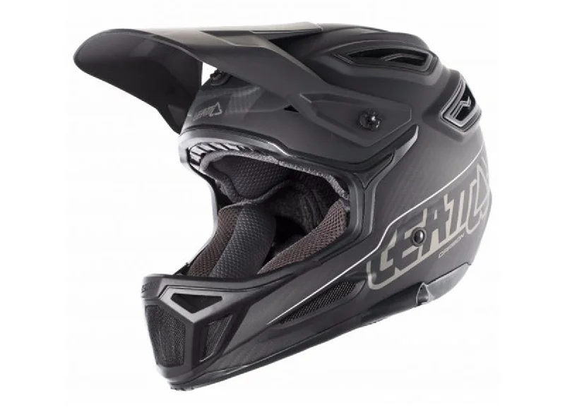 Bicycle helmet region specific-Leatt DBX 6.0 Carbon V23 Full Face Helmet - Carbon-Black