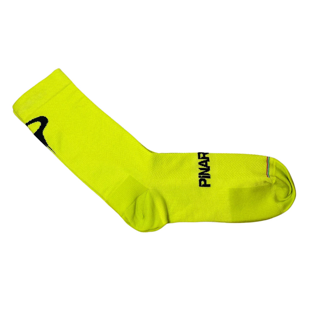 cycling clothing for rough spins-Calze Pinarello Lightweight - Giallo