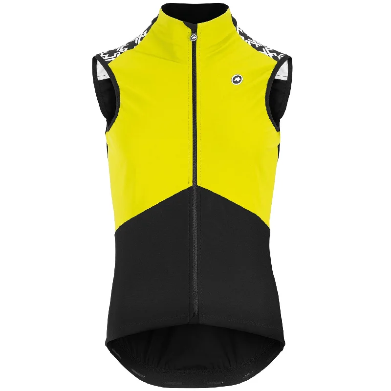 cycling clothing with thick seats-Gilet Assos Mille GT Airblock - Giallo