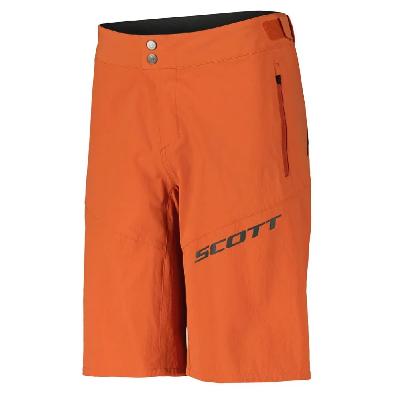 cycling clothing with bright trim-Pantaloncini MTB Scott Endurance - Arancio