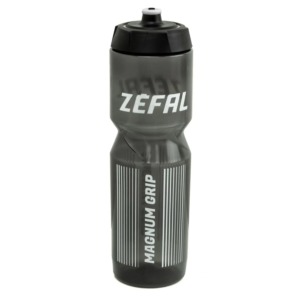 patterned sprint bicycle grips-Zefal Magnum Grip Water Bottle - 33oz - Black