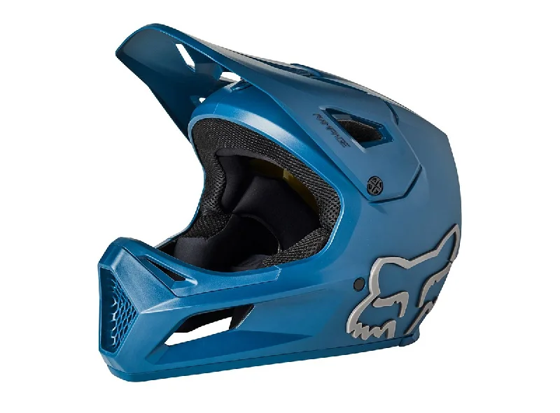 Bicycle helmet national code-Fox Racing Rampage Full Face Helmet - Dark Indigo