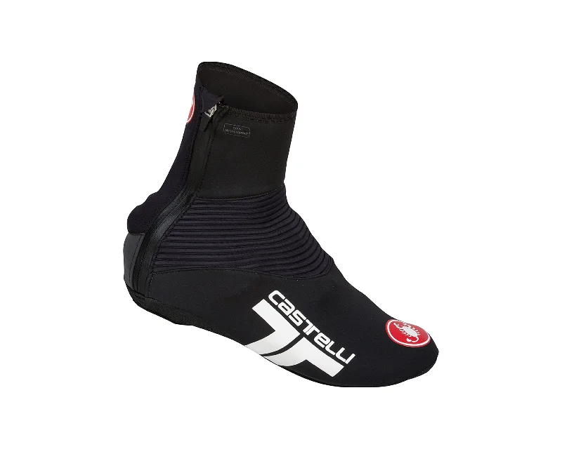 cycling clothing with light seams-Castelli Narcisista 2 Shoe Cover Mens Blk S