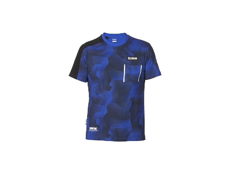 Bicycle Santa Cruz-2020 Yamaha Racing Mens Camo T-Shirt