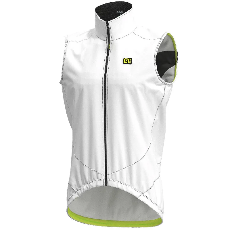 cycling clothing for chill dawns-Gilet Ale Light Pack - Bianco