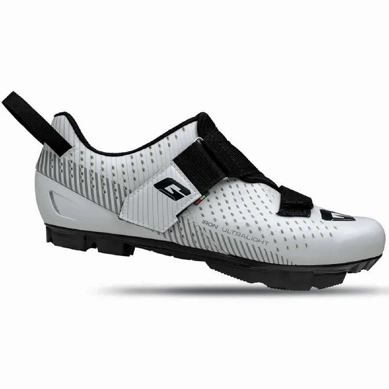 cycling clothing with sweat shield-Scarpe mtb Gaerne Iron - Bianco