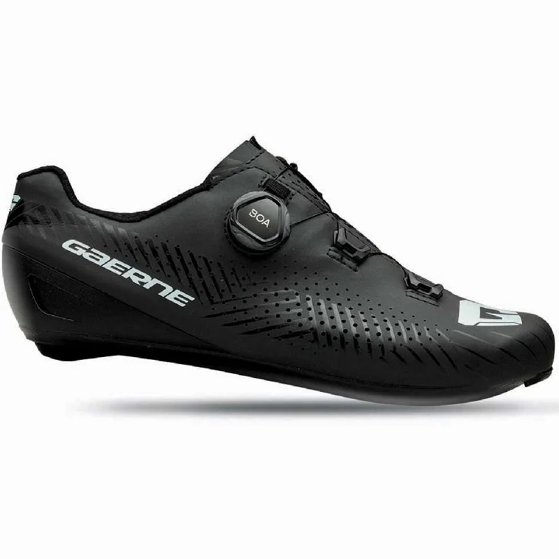 cycling clothing with comfy pads-Scarpe Gaerne Tuono - Nero