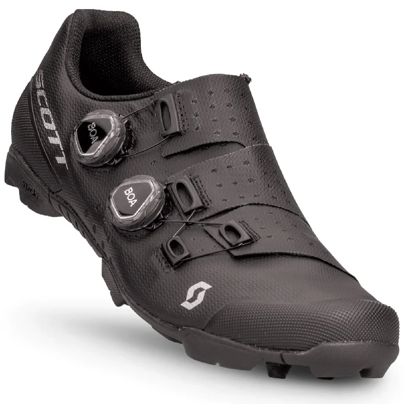 cycling clothing for hybrid sports-Scarpe mtb Scott RC Python - Nero