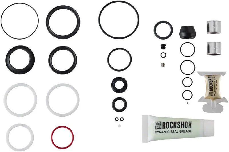 Bicycle suburb loop-RockShox Rear Shock Service Kit - 200 Hour/1 Year Service Kit SIDLuxe A1+ 2020+