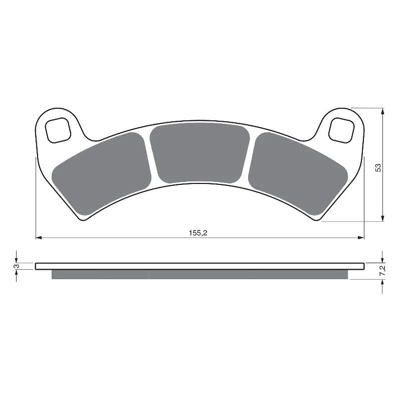 GOLDfren Brake Pads - K5 Off-Road Racing