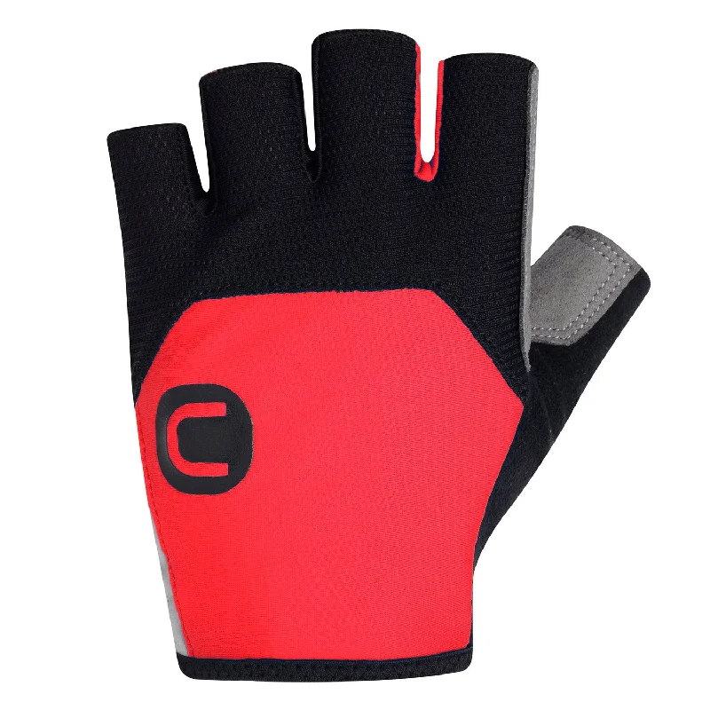 cycling clothing with steady use-Guanti Dotout Power - Rosso