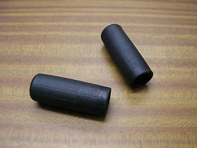 professional retro bike grips-TRADITIONAL BIKE HANDLEBAR GRIPS BLACK SUIT VINTAGE ROADSTER ROD BRAKE 80mm NOS