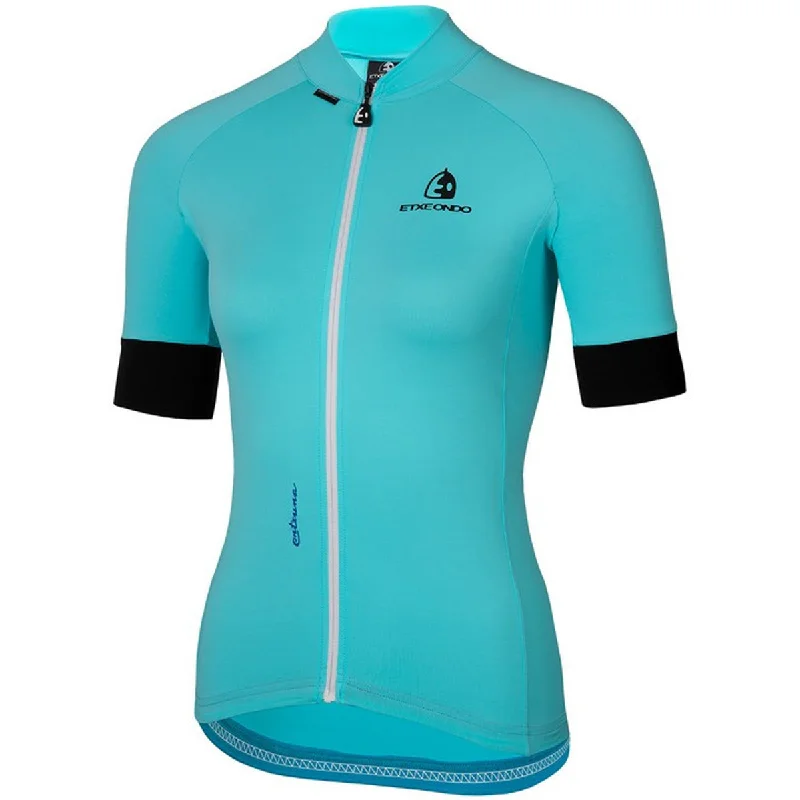 cycling clothing with late spins-Maglia donna Etxeondo Entzuna - Azzurro