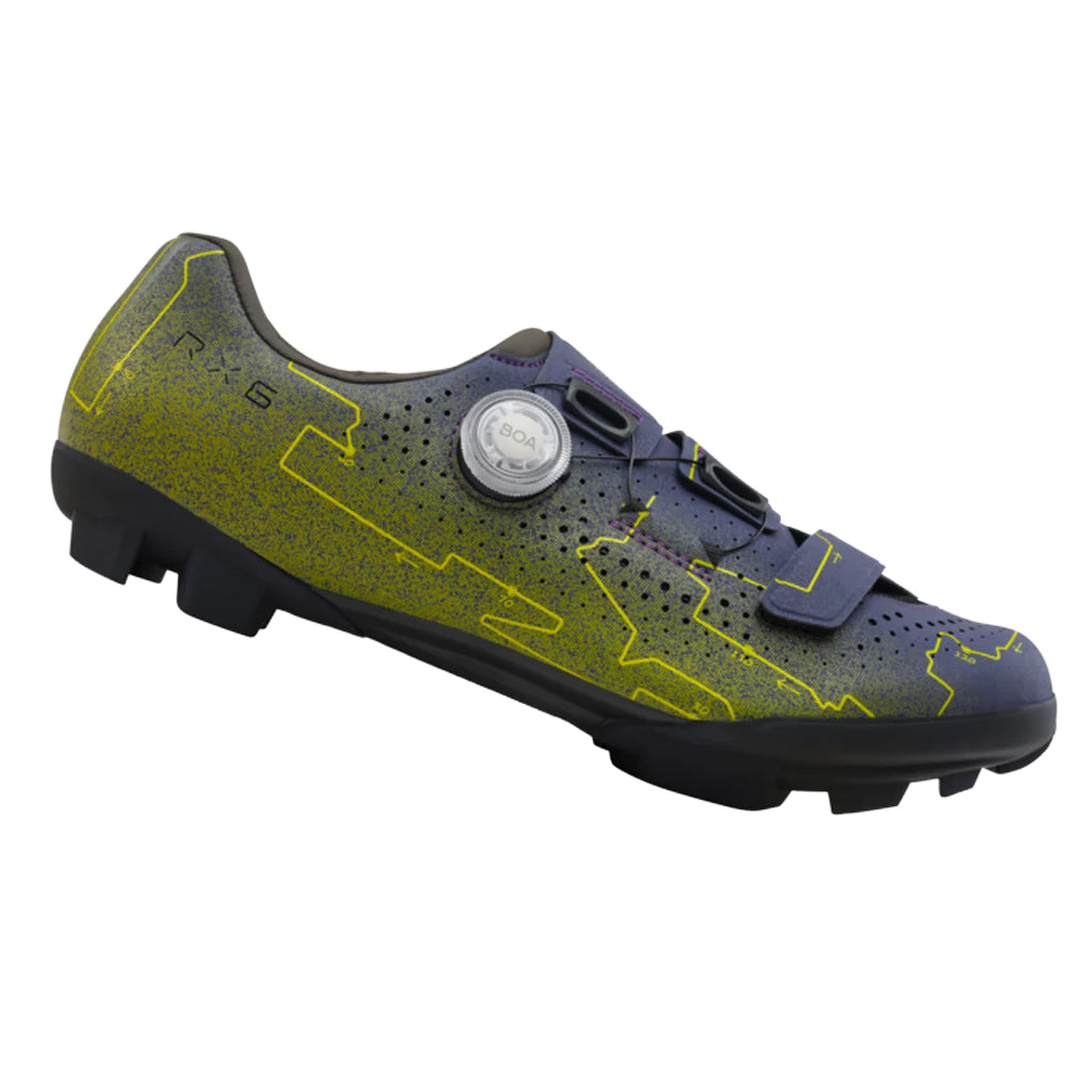 cycling clothing for nightfall rides-Shimano RX6 SPD Gravel Shoe - Moonlight