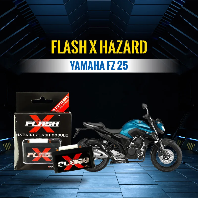 Bicycle limited edition-Flash X Hazard  For Yamaha Fz 25 - Upto 2020 Model