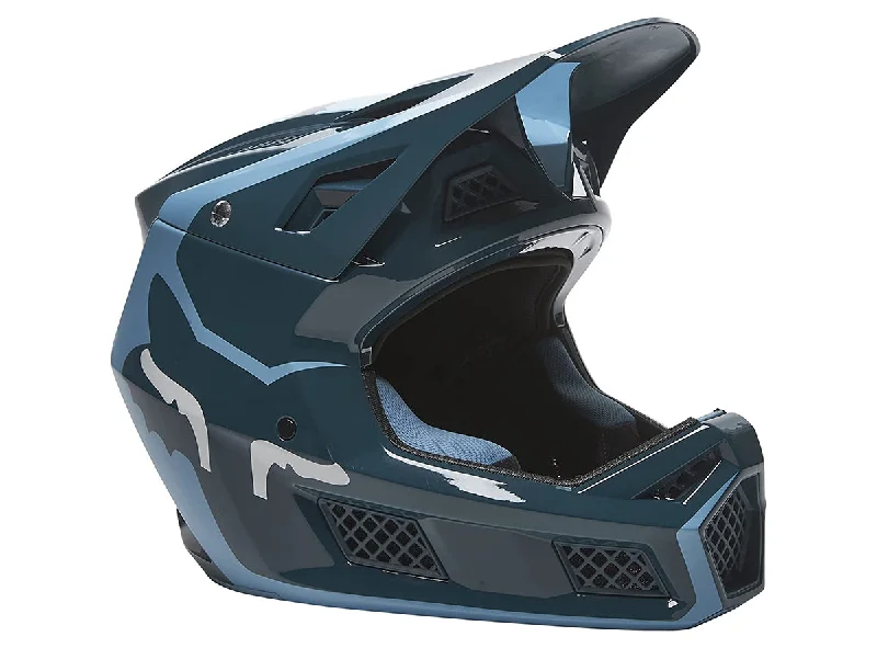 Bicycle helmet plain buy-Fox Racing RPC MIPS Full Face Helmet - Niteeyez - Slate Blue