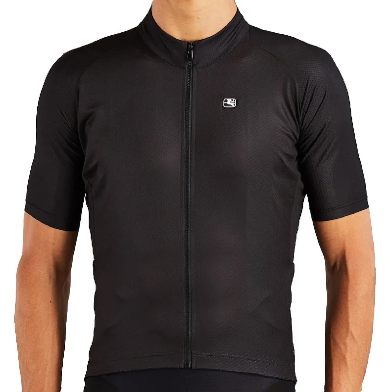 cycling clothing for nightfall rides-Maglia Giordana Lungo - Nero