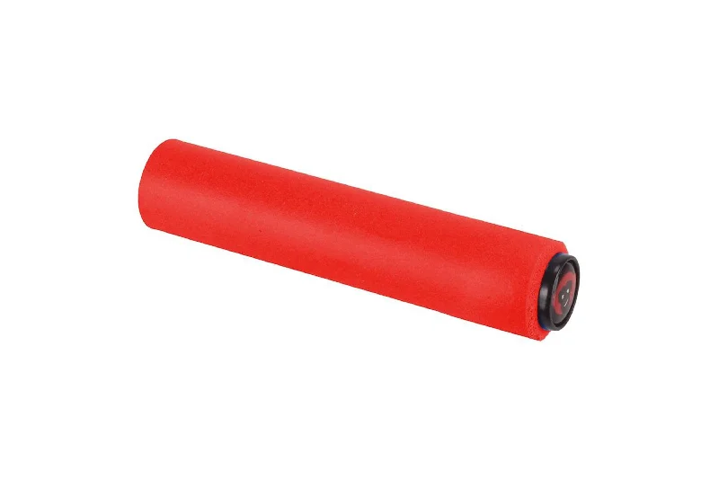 yellow titanium bike grips-RedMonkey Karv XT MTB Grip 6.5mm Red