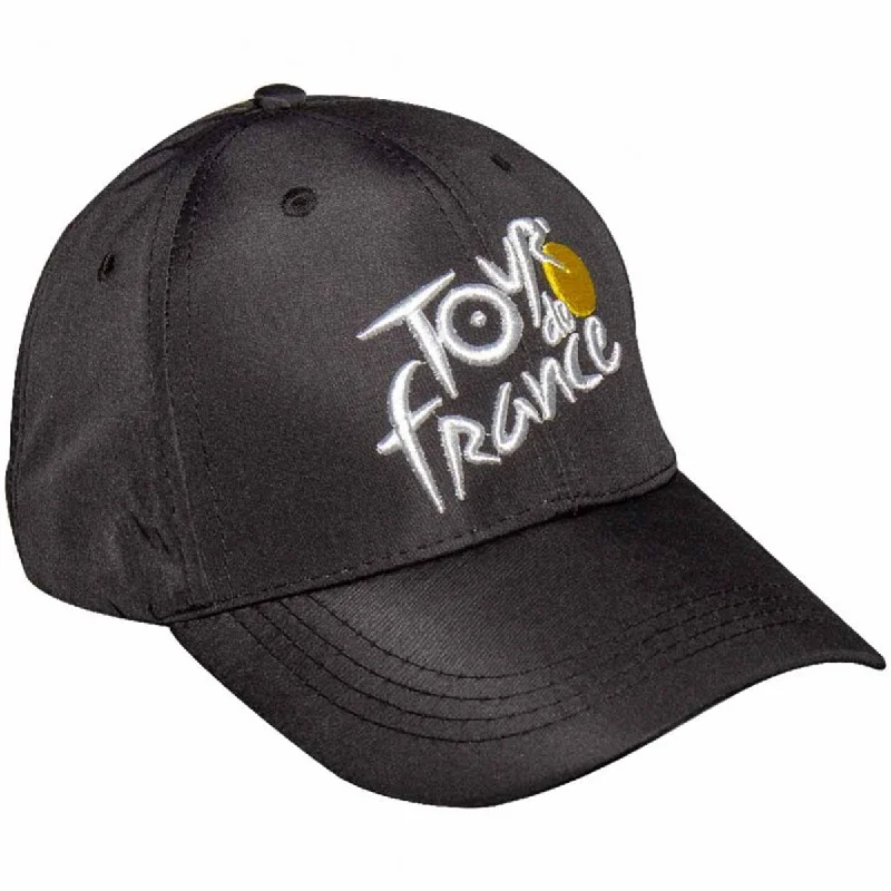 cycling clothing with top range-Cappellino Tour de France - Nero