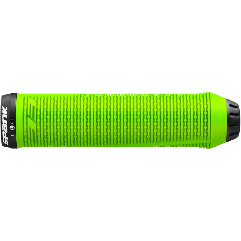 anti-slip sustainable bike grips-Spank Spike Grips 33 - Green