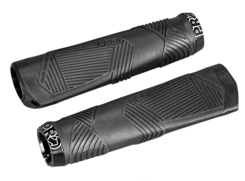 dual-density sprint bicycle grips-Pro Ergonomic Dual Density Grips - Black