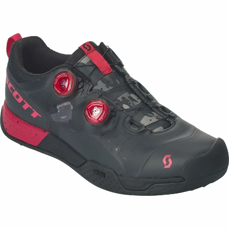 cycling clothing for constant wear-Scott All Rounder Boa Clip Womens MTB Cycling Shoes - Black